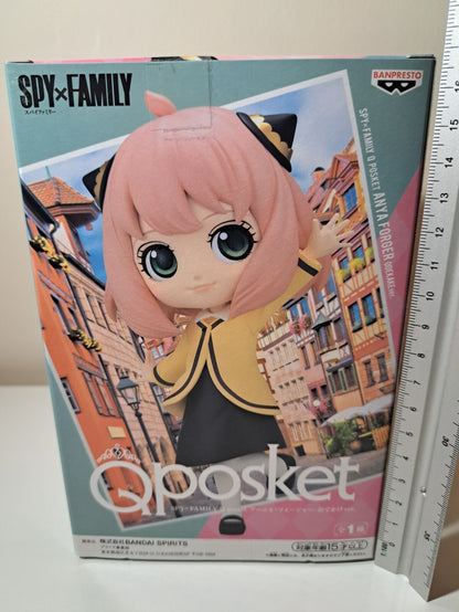Anya Forger Q Posket Odekake Ver Banpresto SPY x FAMILY Anime Figure