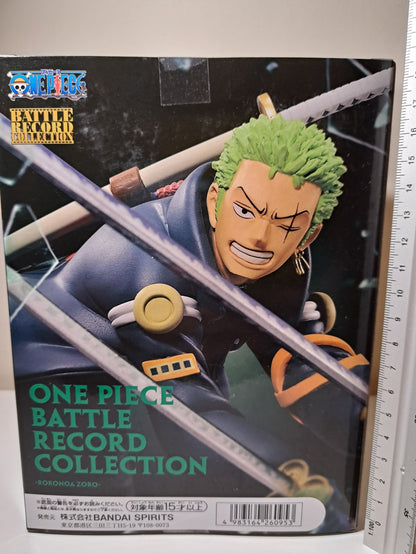 Roronoa Zoro Battle Record Collection Egg Head One Piece Banpresto Anime Figure