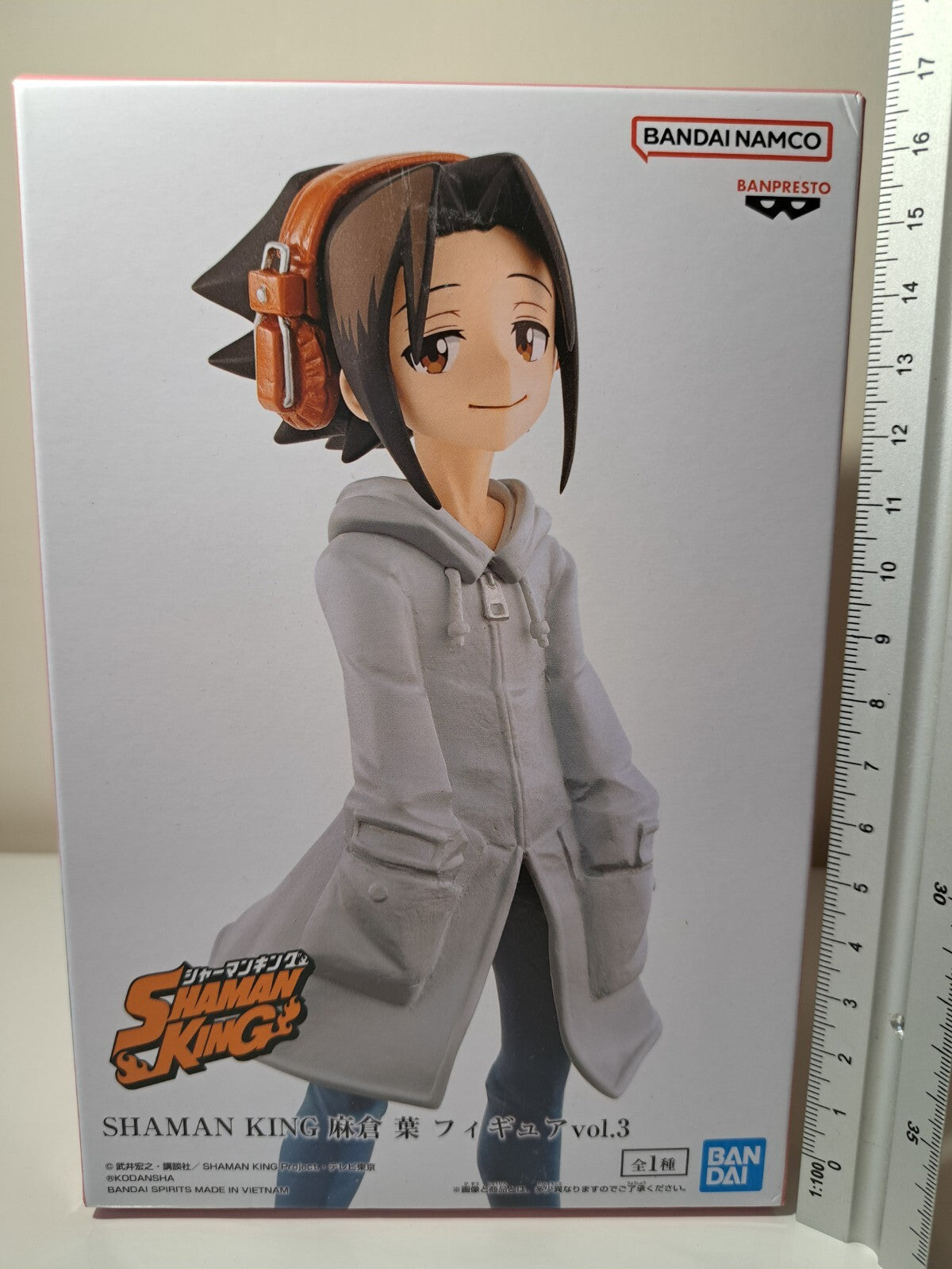 Shaman King Yoh Asakura Vol 3 Banpresto Anime Figure Original Sealed