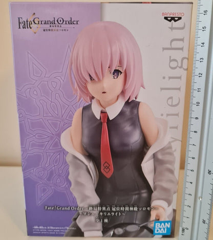 Mash Kyrielight Banpresto Grand Temple of Solomon Fate Grand Order Anime Figure