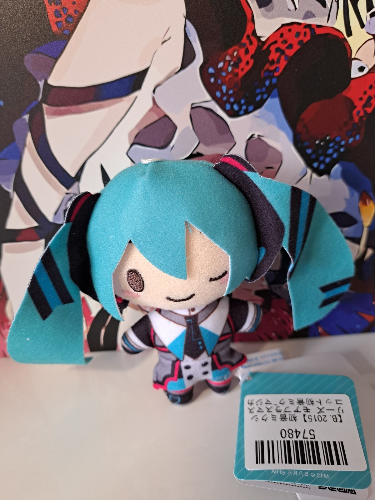 SEGA Hatsune Miku Magical Mirai 10th Vol. 1 Plush Doll Mascot Tag New Single 3