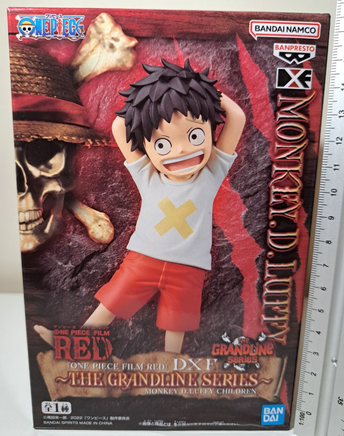 Monkey D Luffy The Grandline Series Children Banpresto DXF One Piece Film Red