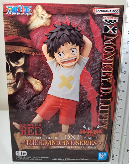 Monkey D Luffy The Grandline Series Children Banpresto DXF One Piece Film Red