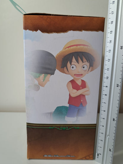 Monkey D Luffy Roronoa Zoro WCF Banpresto World Collectable Figure Log Stories