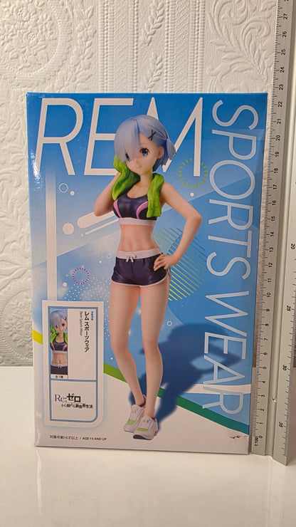 Rem Sports Wear elCOCO Re : Zero Anime Figure