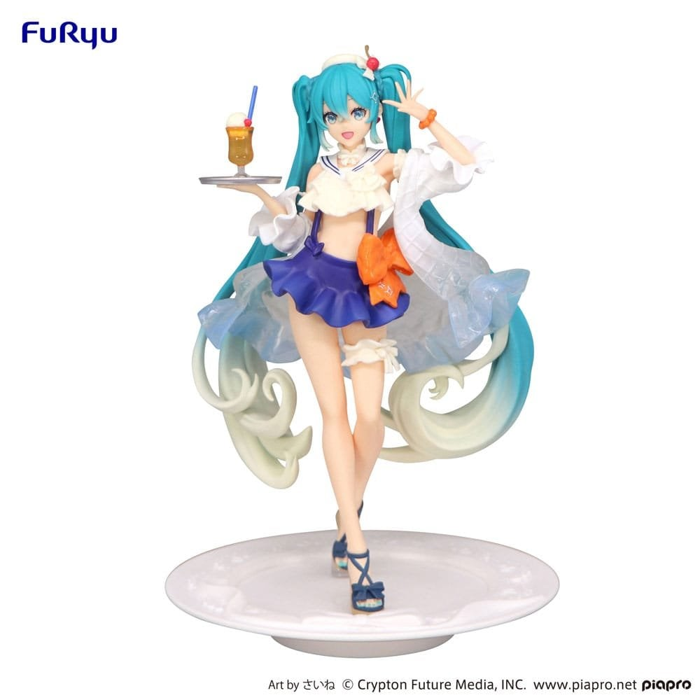 Hatsune Miku Exceed Creative SweetSweets Tropical Juice FuRyu Vocaloid Figure