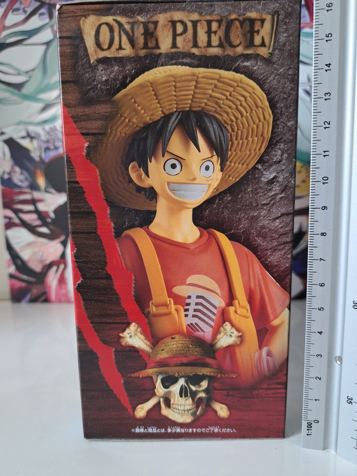Monkey D Luffy The Grandline Men Vol 1 One Piece Banpresto DXF Film Red Figure