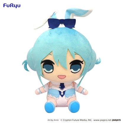 Hatsune Miku Plush Doll Kyurumaru White Rabbit Ver FuRyu with Tag New PRZ13916