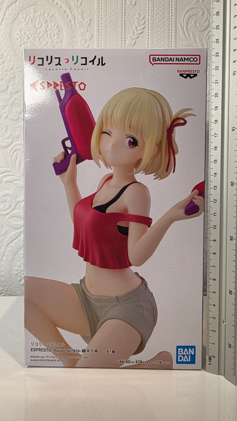 Chisato Nishikigi Espresto Aqua Twinkle Lycoris Recoil Banpresto Figure Sealed