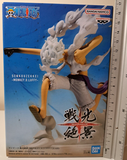 One Piece Monkey D Luffy Senkouzekkei Gear 5 Banpresto Anime Figure Sealed