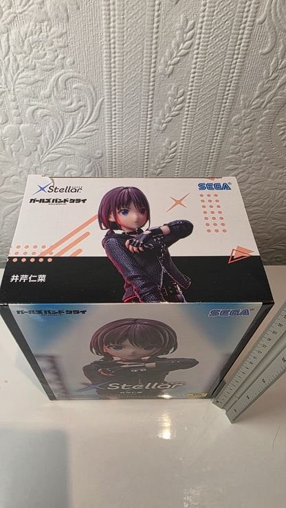Nina Iseri XStellar SEGA Girls Band Cry Anime Figure Sealed