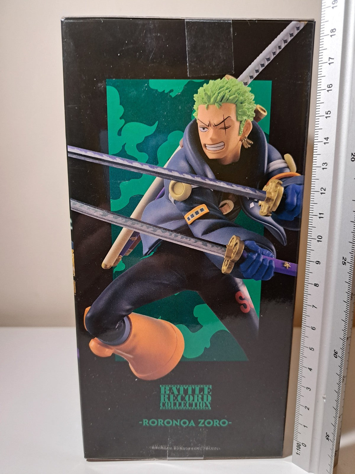 Roronoa Zoro Battle Record Collection Egg Head One Piece Banpresto Anime Figure