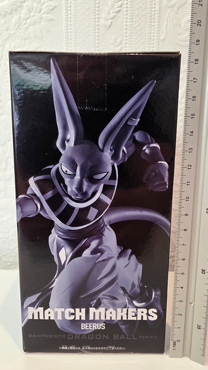 Beerus Match Makers vs Son Goku Dragon Ball Super Banpresto Anime Figure