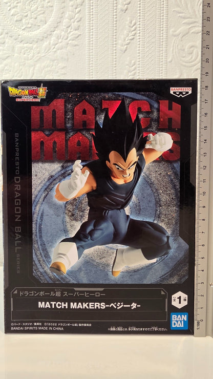 Vegeta Match Makers vs Son Goku Dragon Ball Super Hero Banpresto Anime Figure