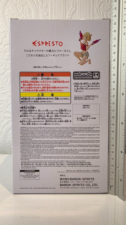 Chisato Nishikigi Espresto Aqua Twinkle Lycoris Recoil Banpresto Figure Sealed