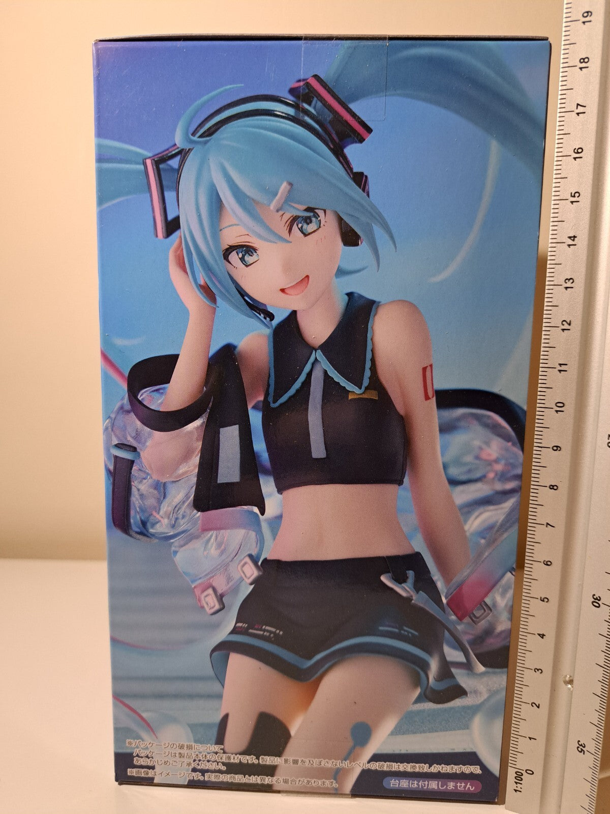 Hatsune Miku Neon Cyber FuRyu Noodle Stopper Vocaloid Figure Sealed