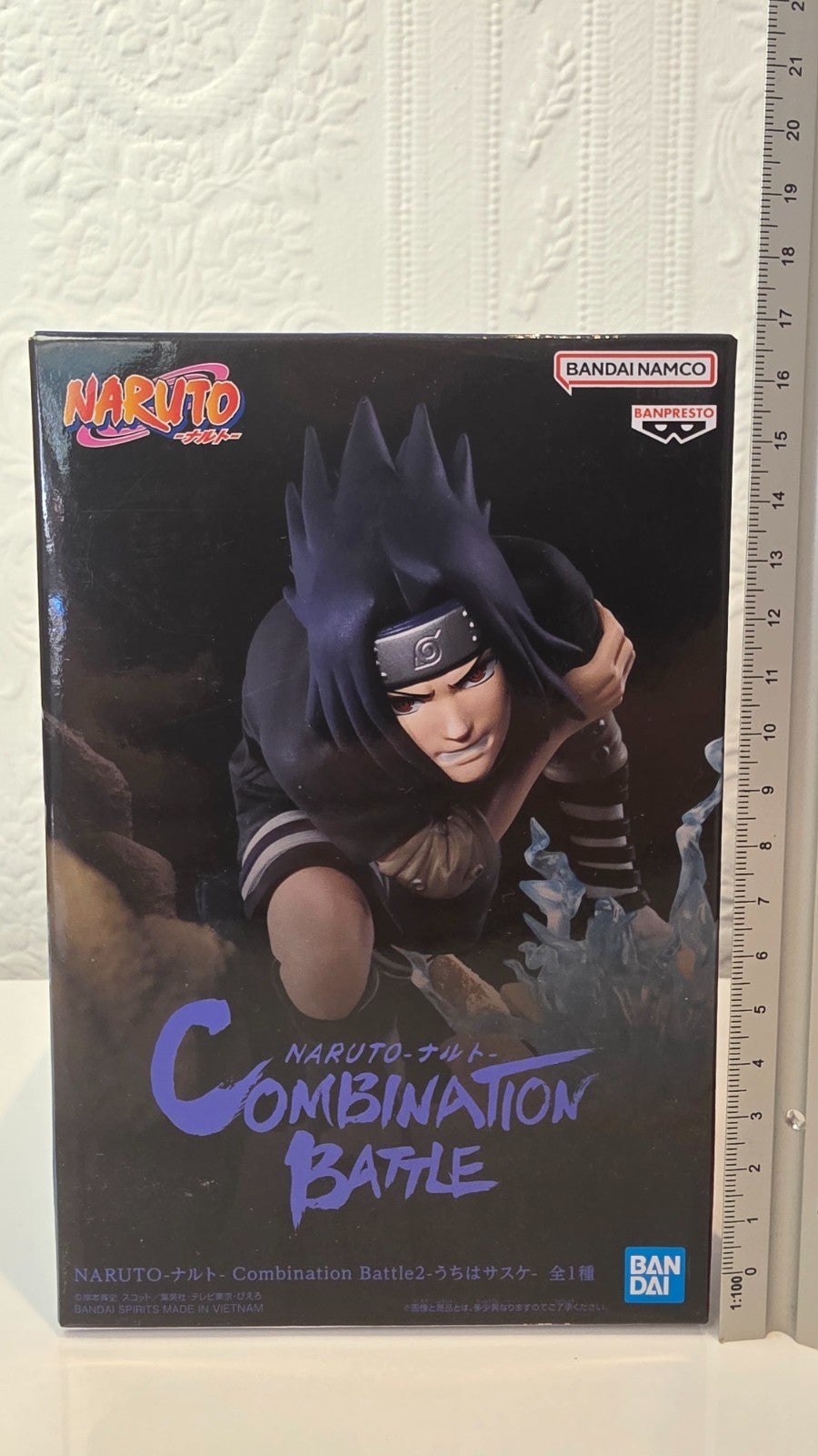 Sasuke Uchiha Combination Battle 2 Naruto Banpresto Anime Figure