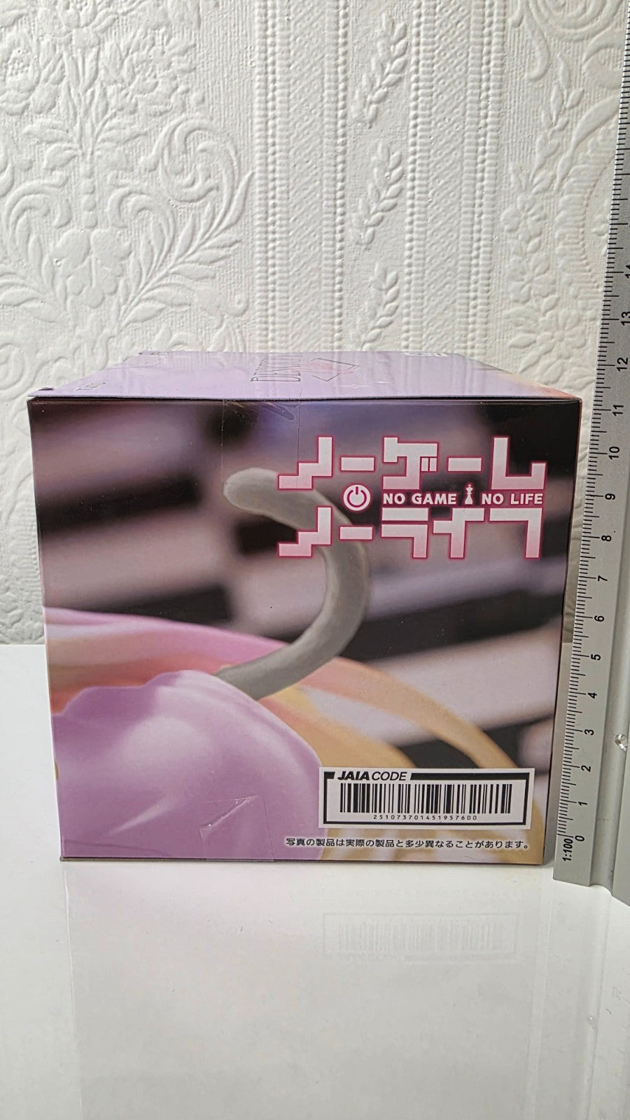 Shiro Desktop Cute Cat Ear Renewal No Game No Life Taito Anime Figure Sealed