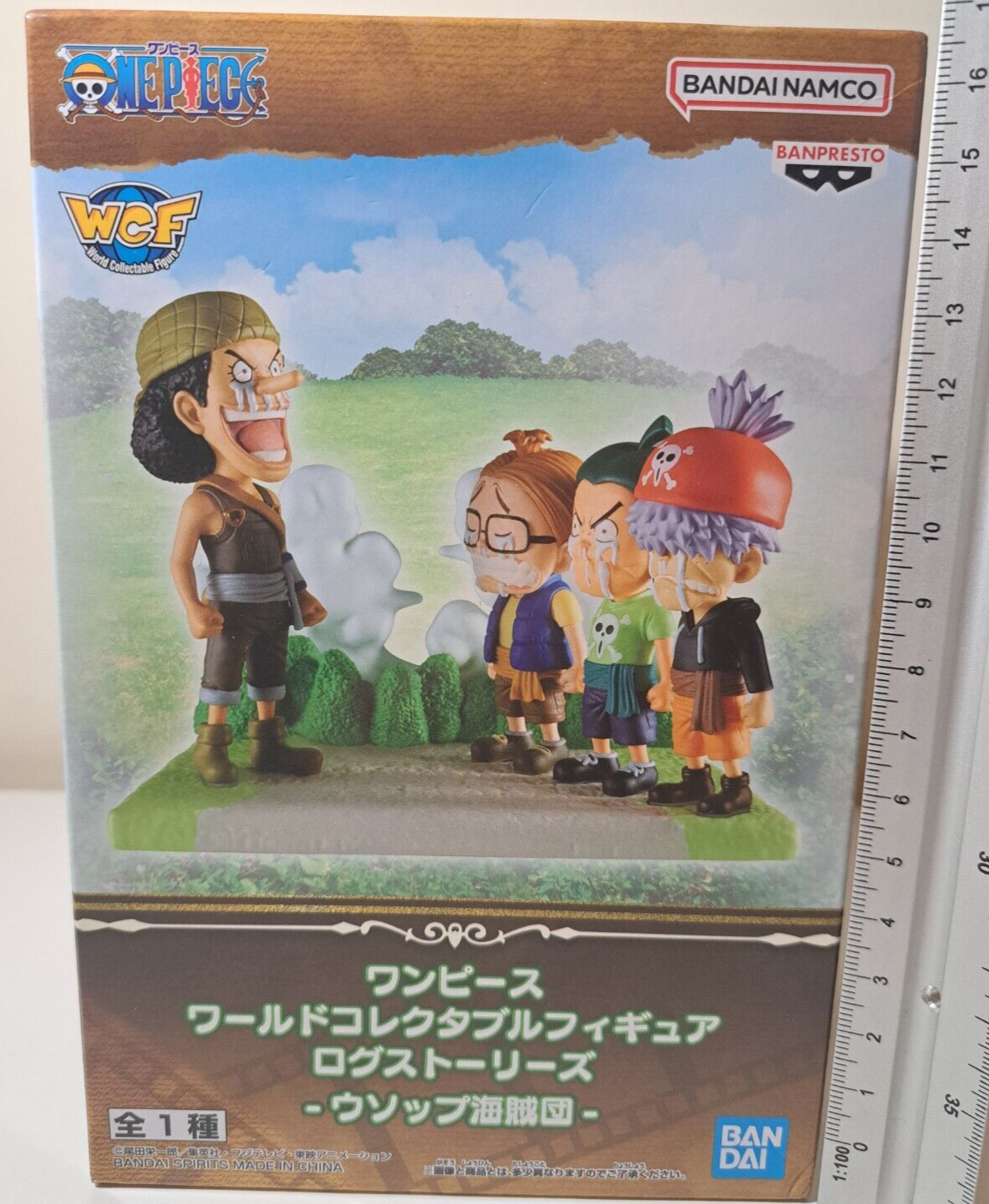 One Piece WCF Log Stories Usopp Pirates Banpresto World Collectable