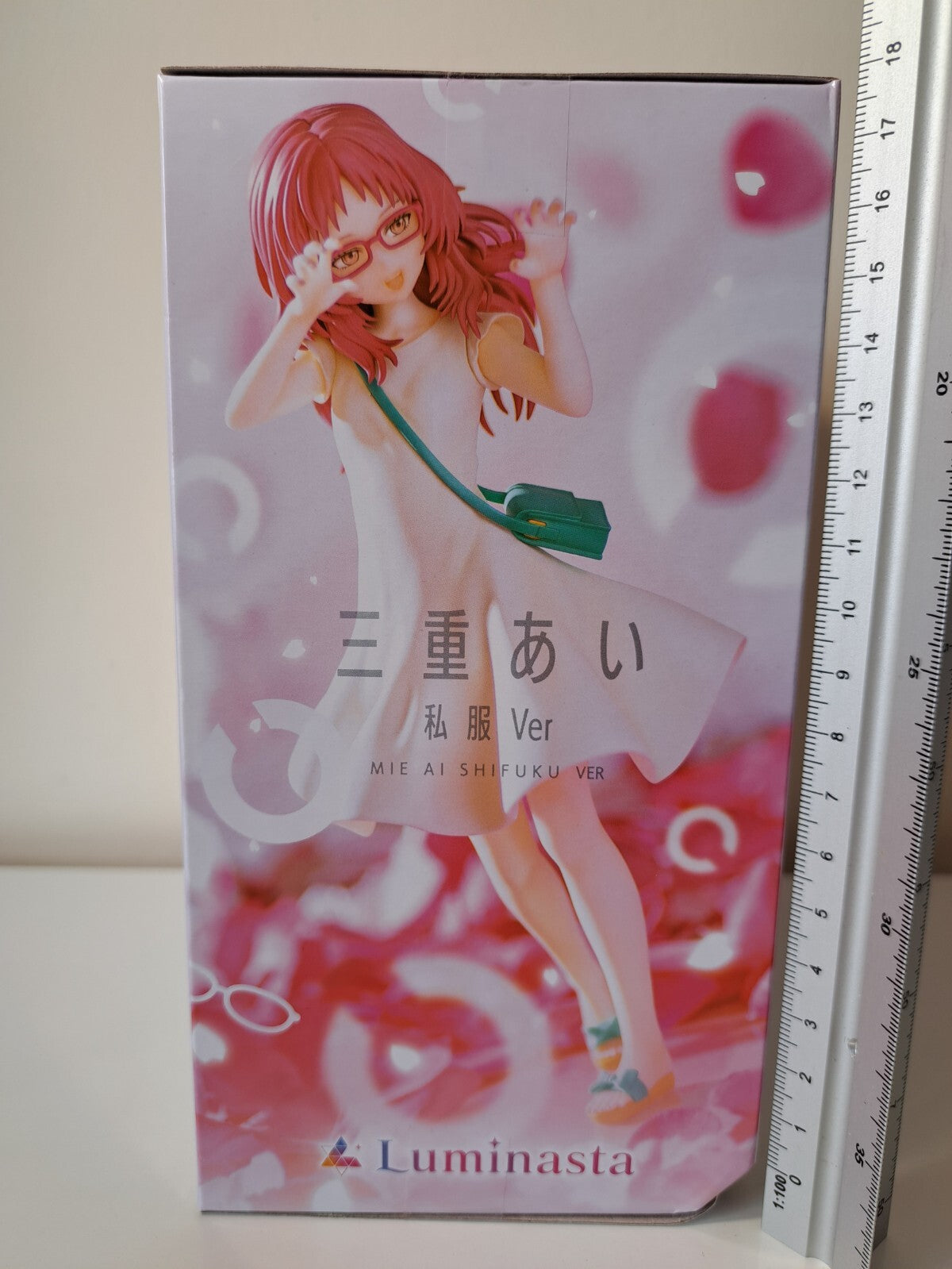 SEGA Ai Mie Luminasta Plain Clothes The Girl I Like Forgot Her Glasses Figure