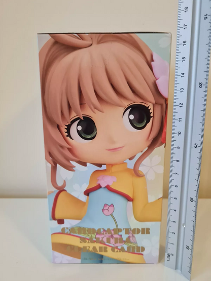 Sakura Kinomoto Q Posket Vol 4 Banpresto Cardcaptor Sakura Clear Card Figure