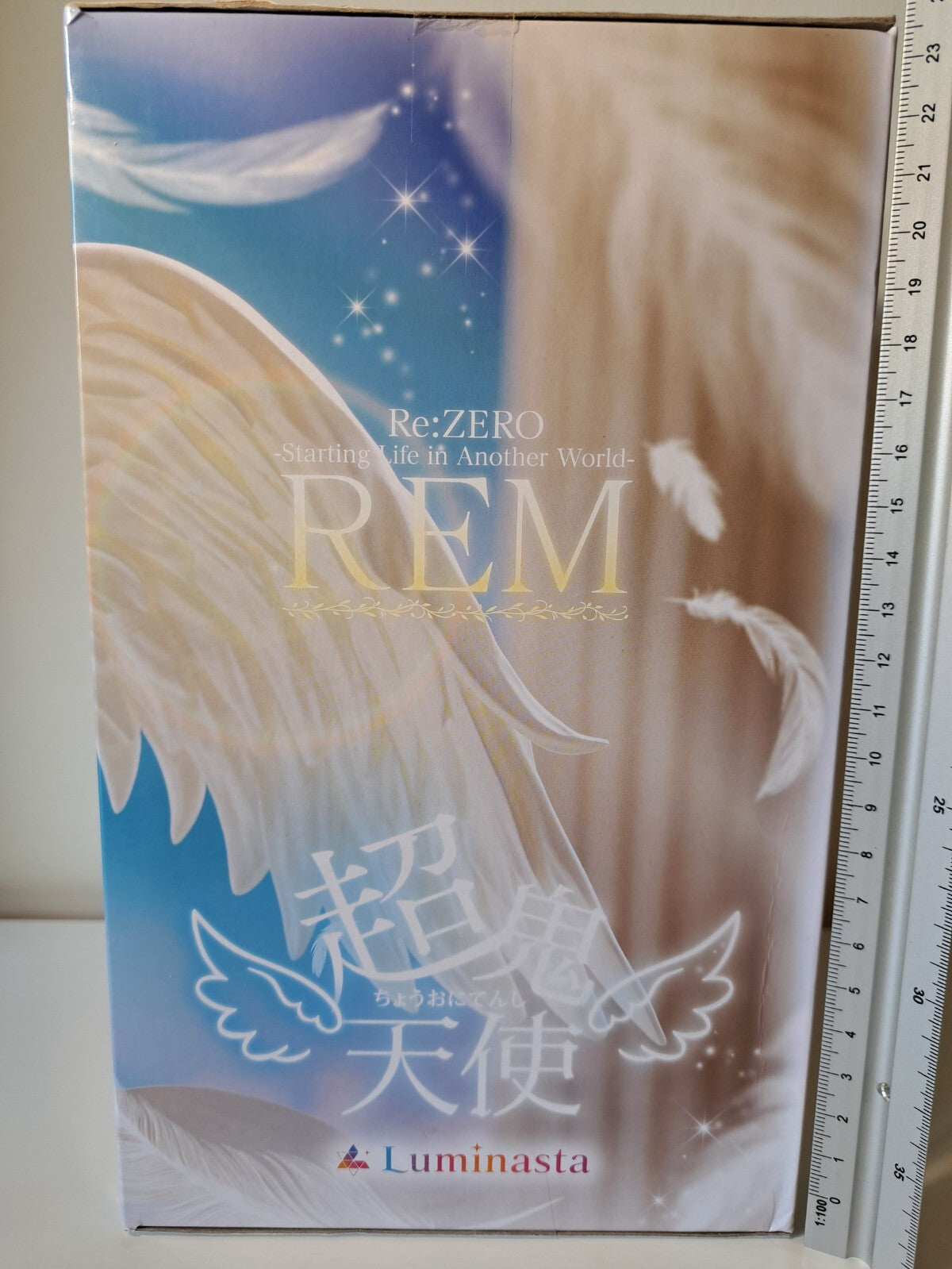 Rem Luminasta  SEGA Seraph Super Demon Angel Re : Zero Anime Figure Sealed