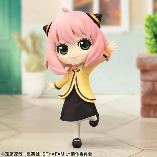 Anya Forger Q Posket Odekake Ver Banpresto SPY x FAMILY Anime Figure