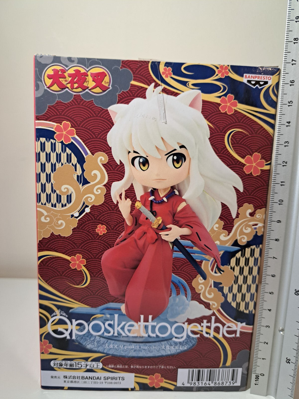 InuYasha Q Posket Together Banpresto Ver A Anime Figure Sealed InuYasha