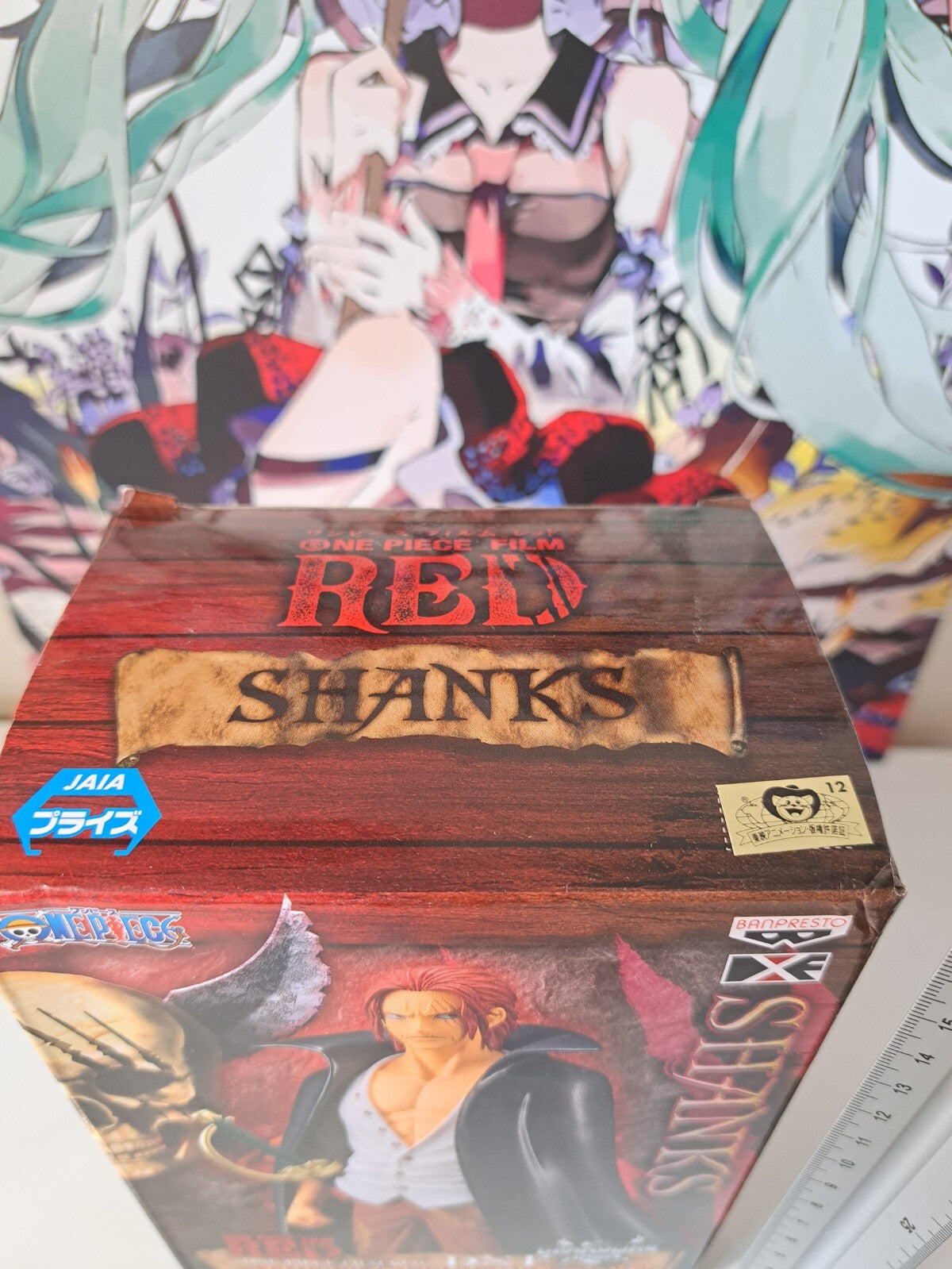 One Piece Shanks Vol 2 The Grandline Men Film Red Banpresto DXF Anime Figure