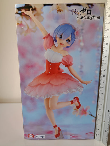 Re : Zero Rem Trio Try iT Cherry Blossom FuRyu Anime Figure Sealed Original