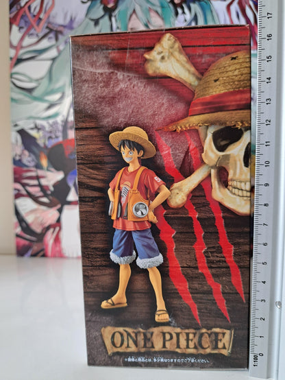 Monkey D Luffy The Grandline Men Vol 1 One Piece Banpresto DXF Film Red Figure