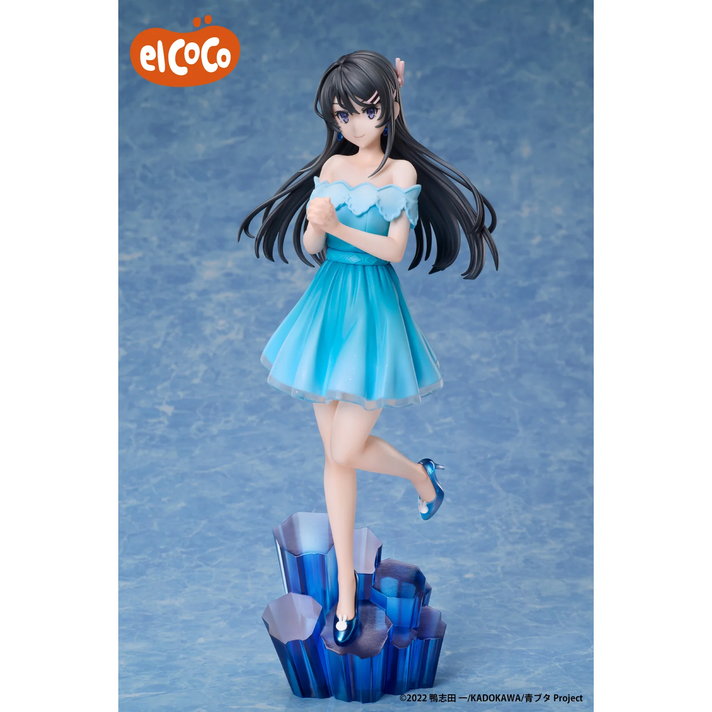 Mai Sakurajima Jewel Princess elCoCo Rascal Bunny Senpai Figure Sealed