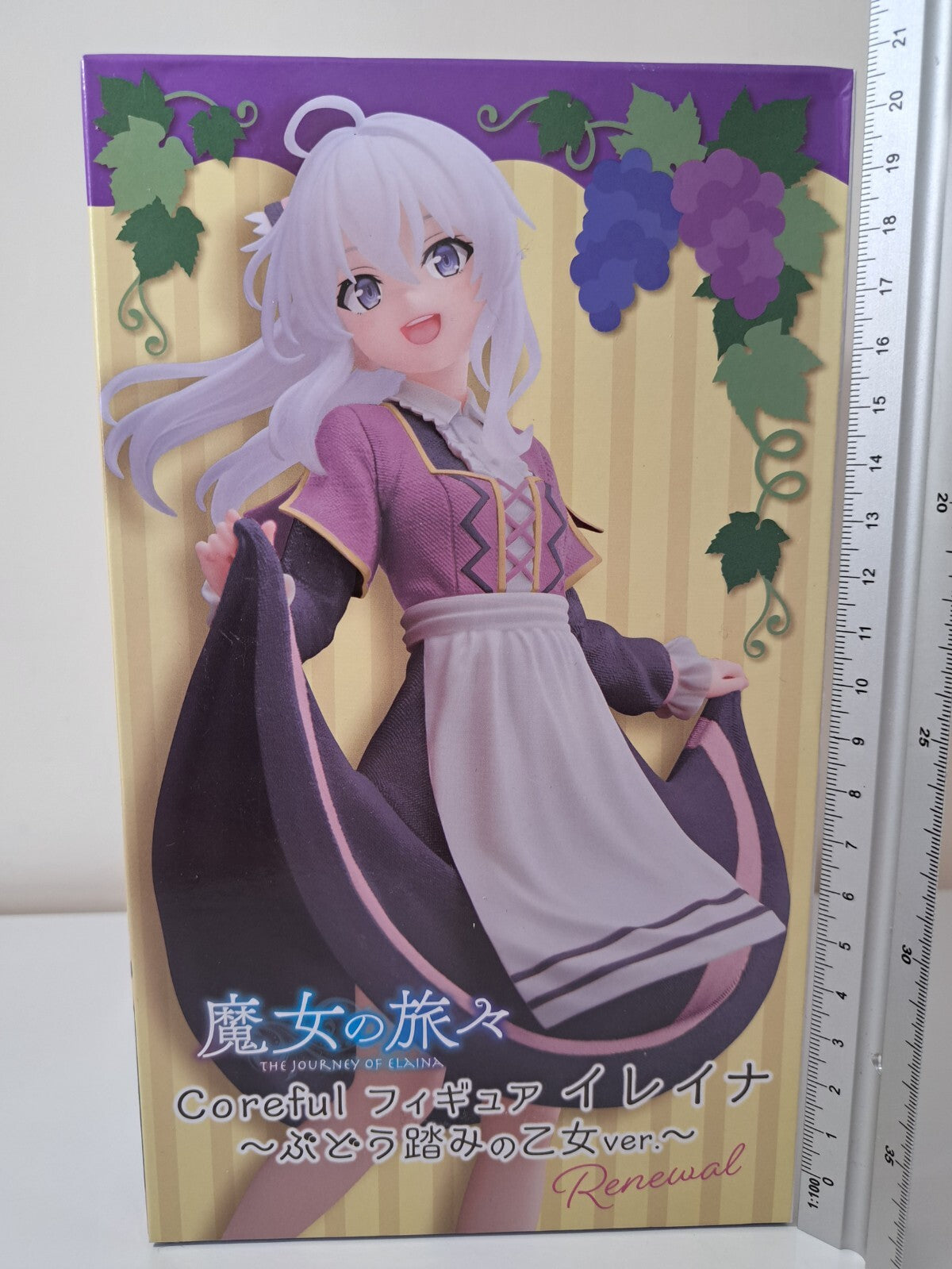 Elaina Coreful Grape Stomping Renewal Taito Wandering Witch Elaina Figure