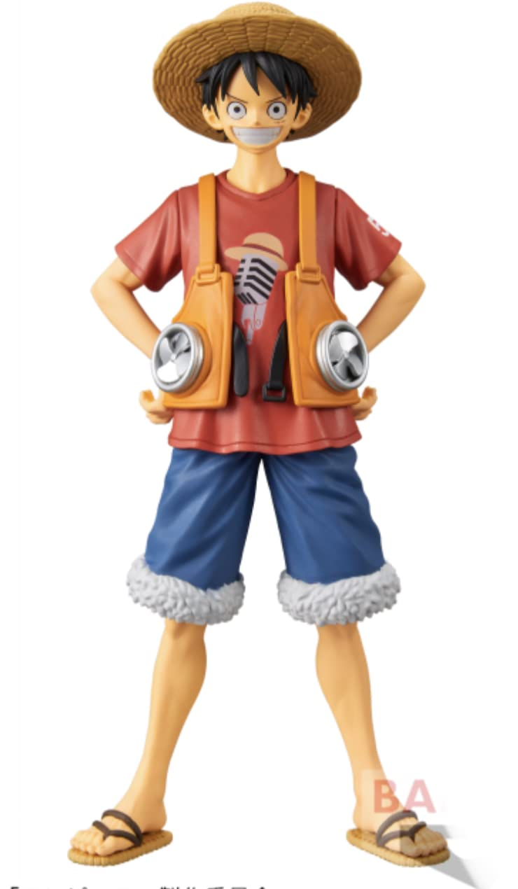 Monkey D Luffy The Grandline Men Vol 1 One Piece Banpresto DXF Film Red Figure