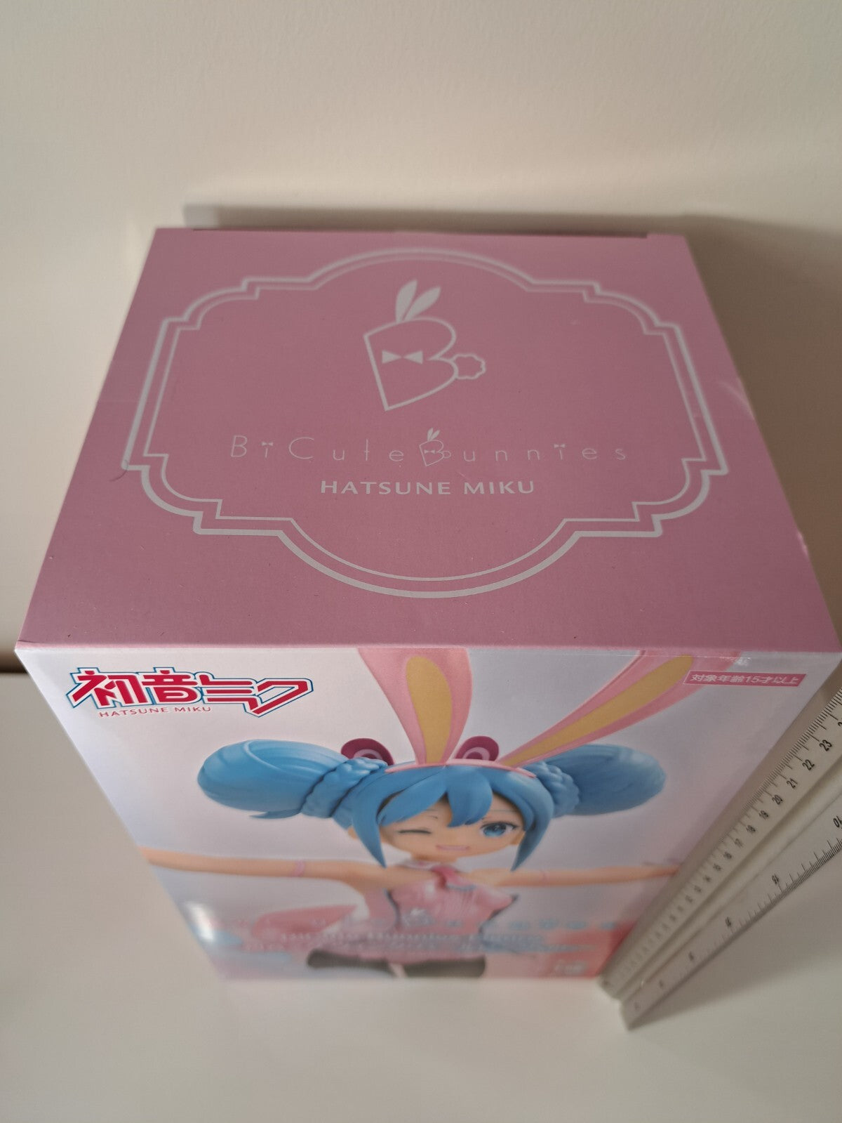 Hatsune Miku BiCute Bunnies Wink Pearl Pink Ver  FuRyu Vocaloid Figure Sealed