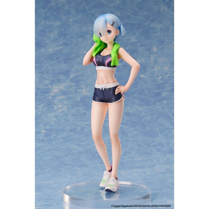 Rem Sports Wear elCOCO Re : Zero Anime Figure