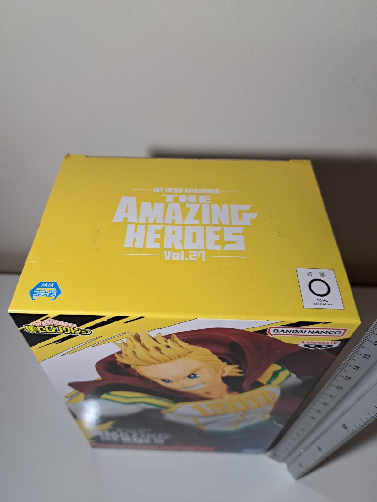 Mirio Togata Vol 27 The Amazing Heroes Banpresto My Hero Academia Anime Figure