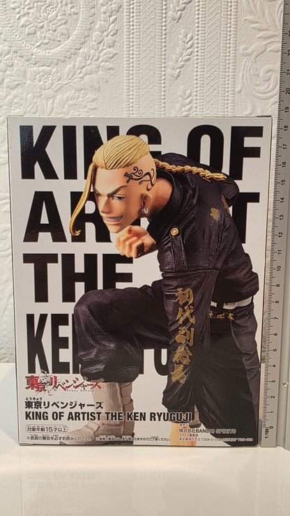 Ken Ryuguji King of Artist Banpresto Tokyo Revengers Anime Figure Sealed
