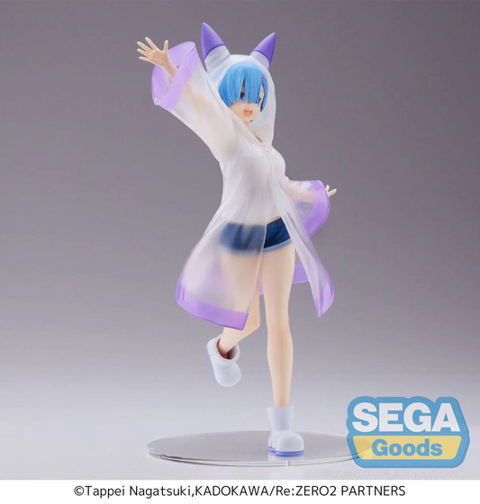 Rem Luminasta Day After Rain SEGA Re : Zero Anime Figure Sealed
