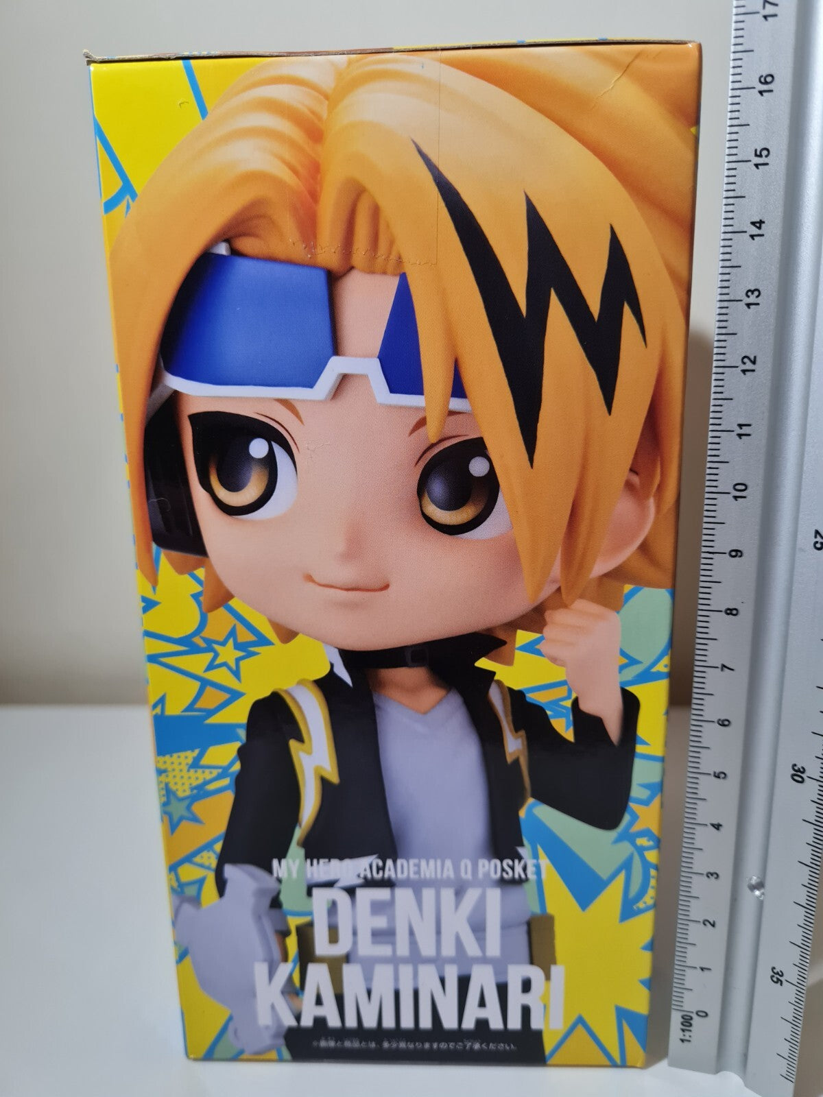 Denki Kaminari Q Posket Ver A Banpresto My Hero Academia Chargebolt Figure Seal