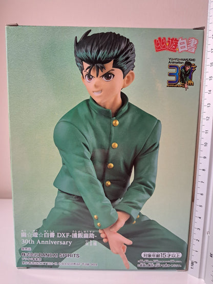 Yu Yu Hakusho Yusuke Urameshi DXF 30th Anniversary Banpresto Anime Figure