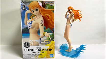 Nami Glitter & Glamours Splash Style One Piece Banpresto Anime Figure Sealed