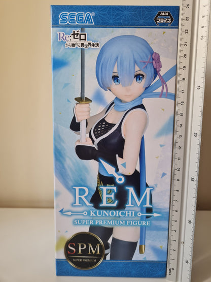 Rem Kunoichi SPM SEGA Re : Zero Premium Anime Figure Sealed