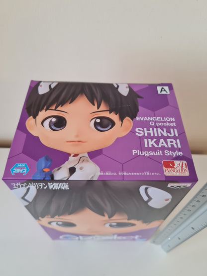 Shinji Ikari Q Posket Plugsuit Style Ver A Banpresto Evangelion Anime Figure