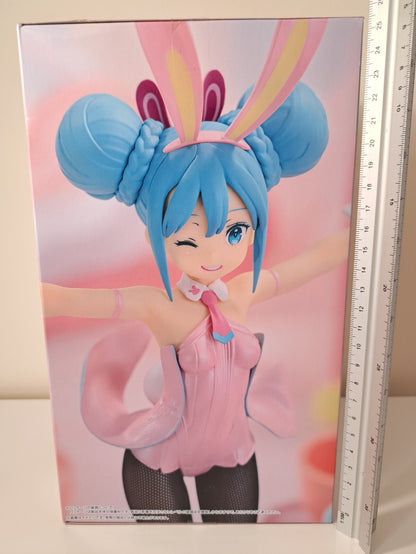 Hatsune Miku BiCute Bunnies Wink Pearl Pink Ver  FuRyu Vocaloid Figure Sealed