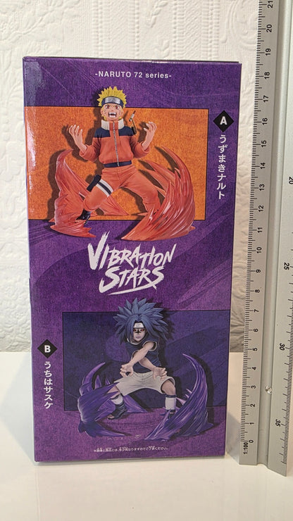 Uchiha Sasuke Vibration Stars Naruto 72 Series Banpresto Anime Figure