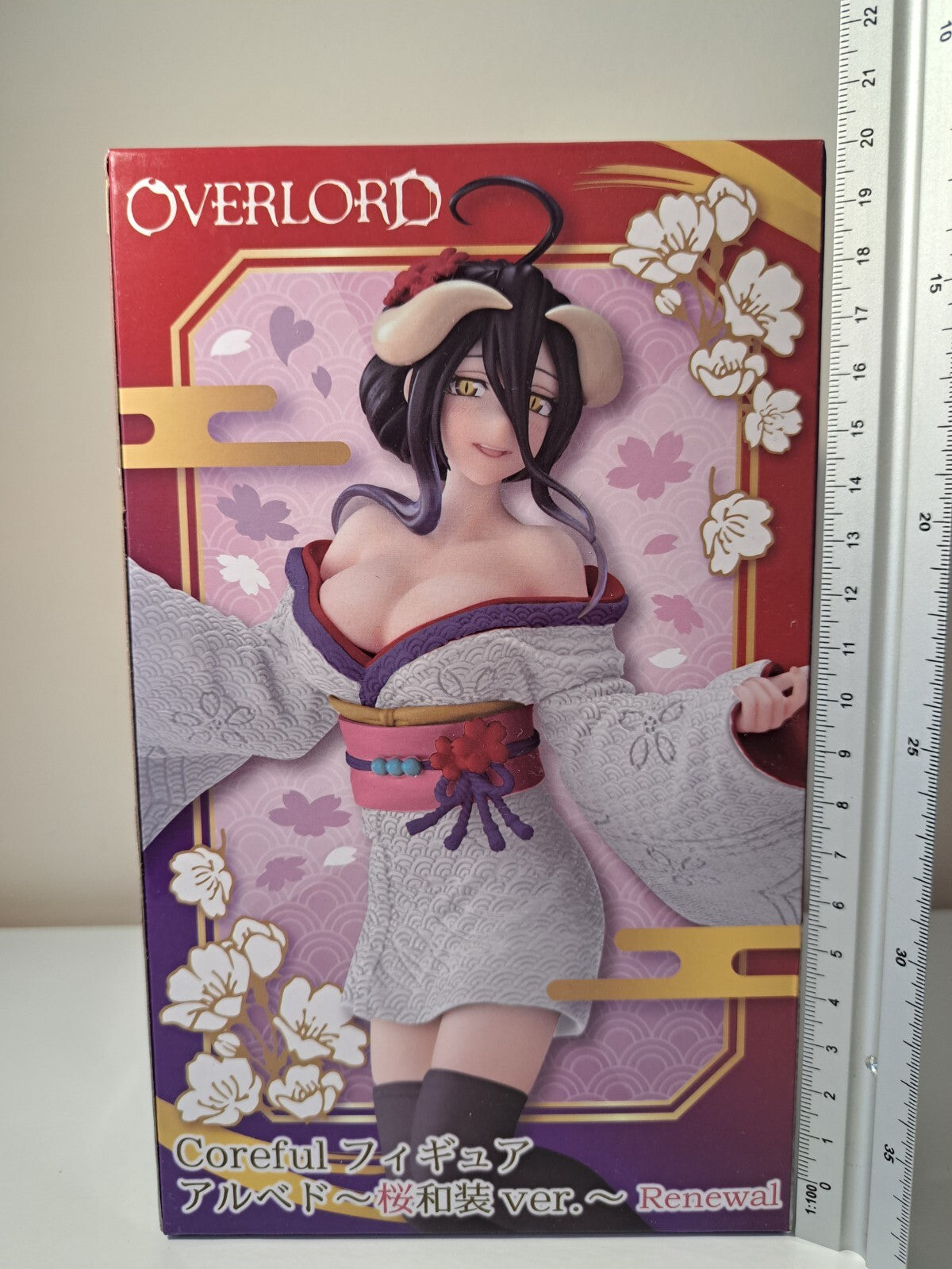 Albedo Coreful Sakura Kimono Ver Renewal Overlord Taito Anime Figure Sealed