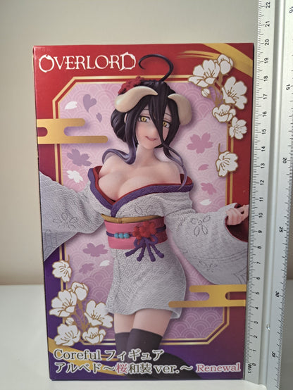 Albedo Coreful Sakura Kimono Ver Renewal Overlord Taito Anime Figure Sealed