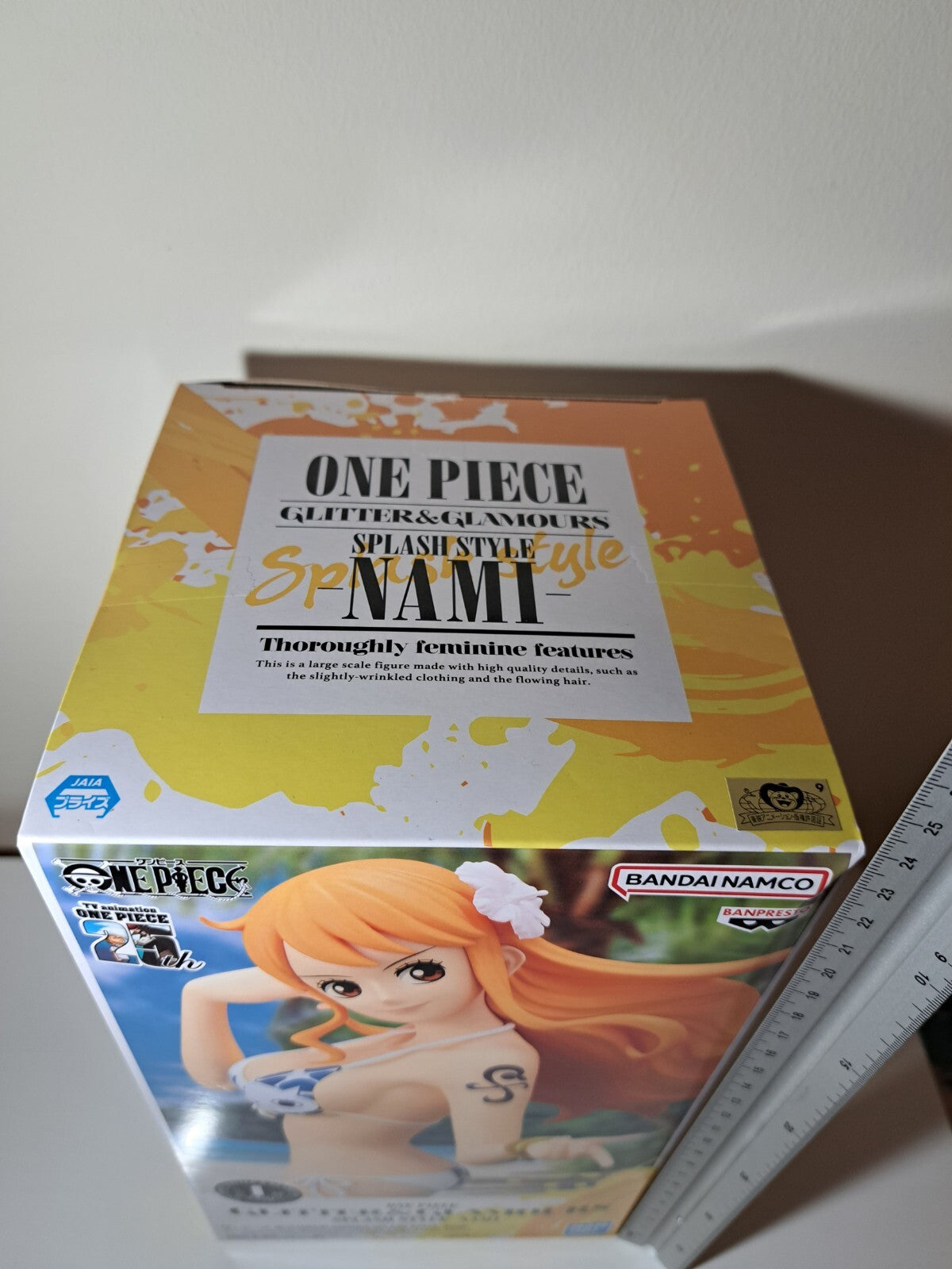 Nami Glitter & Glamours Splash Style One Piece Banpresto Anime Figure Sealed