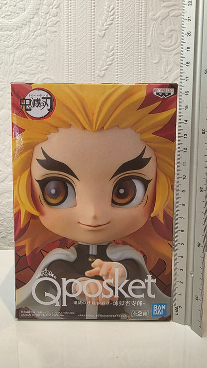 Rengoku Kyojuro Q Posket Ver A Banpresto Demon Slayer Anime Figure